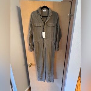 Carly Jean Los Angeles Olive Jumpsuit